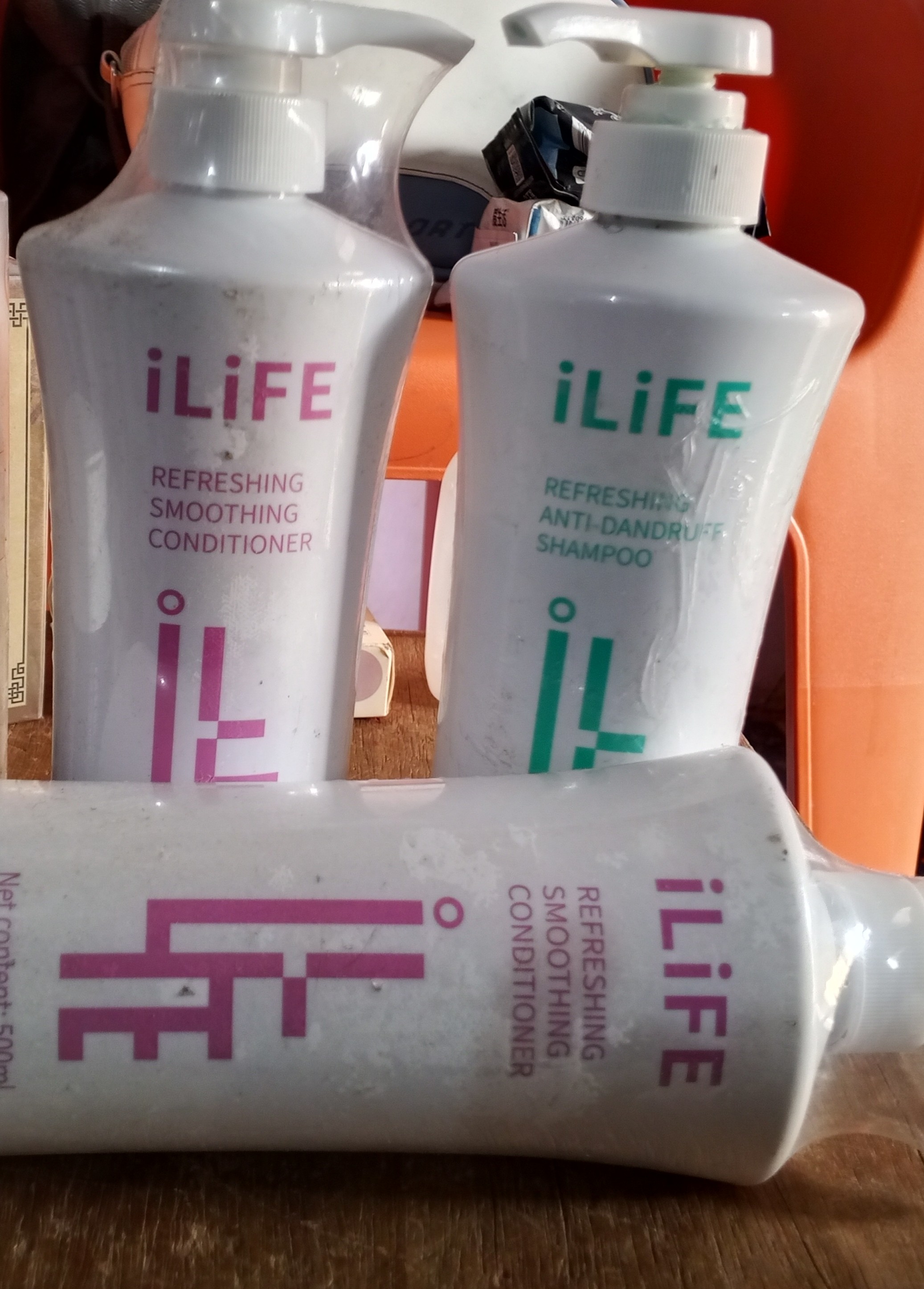 ilife Refreshing Anti-Dandruff Shampoo and Conditioner 